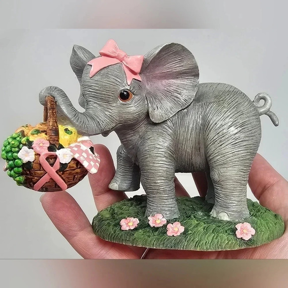 Trunk Full Of Hope Collection Elephant Figurine "A Ton Of Support" #1239A - Picture 5 of 12
